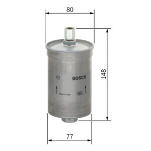 BOSCH Filtro combustible